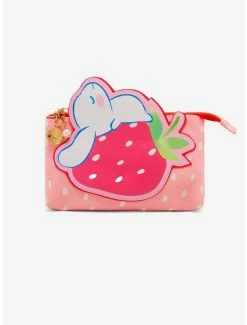 Cosmetic Bags Sanrio Cinnamoroll Strawberry Cosmetic Bag - BoxLunch Exclusive