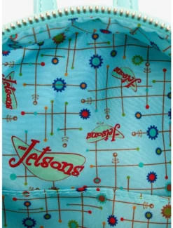 Backpacks Loungefly The Jetsons Group Portrait Spaceship Mini Backpack -BoxLunch Shop 19620002 av4
