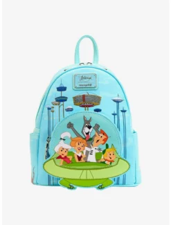 Backpacks Loungefly The Jetsons Group Portrait Spaceship Mini Backpack