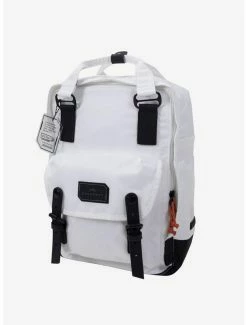 Backpacks Doughnut Macaroon Gamescape Series White Backpack -BoxLunch Shop 19632374 av1