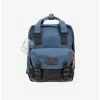 Backpacks Doughnut Macaroon Mini Gamescape Series Dark Teal Mini Backpack