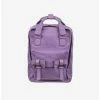 Backpacks Doughnut Macaroon Mini Ribbon Series Purple Tulip Mini Backpack