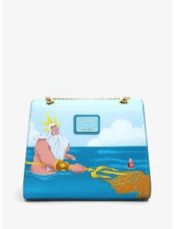 Matching Sets Loungefly Disney The Little Mermaid Ariel & King Triton Handbag -BoxLunch Shop 19840447 av2