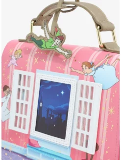 Matching Sets Loungefly Disney Peter Pan 70th Anniversary Darling Window Handbag -BoxLunch Shop 19840453 av3