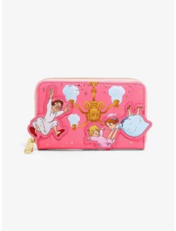 Matching Sets Loungefly Disney Peter Pan 70th Anniversary Darling Siblings Small Zip Wallet