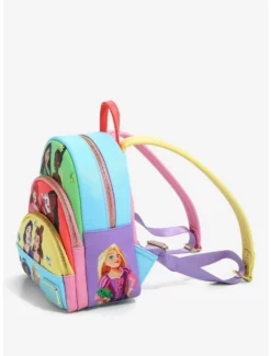 Backpacks Loungefly Disney Princess Panel Portraits Mini Backpack -BoxLunch Shop 19840457 av2