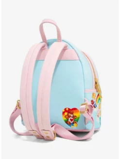 Backpacks Loungefly Care Bears Group Portrait Mini Backpack -BoxLunch Shop 19840467 av2