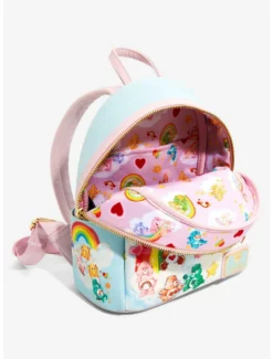 Backpacks Loungefly Care Bears Group Portrait Mini Backpack -BoxLunch Shop 19840467 av3