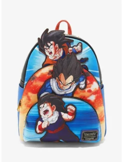 Backpacks Loungefly Dragon Ball Z Trio Portrait Mini Backpack