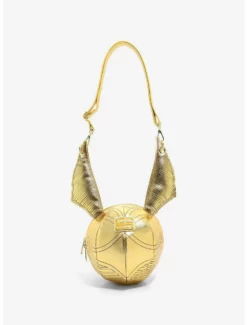 Matching Sets Loungefly Harry Potter Golden Snitch Figural Crossbody Bag