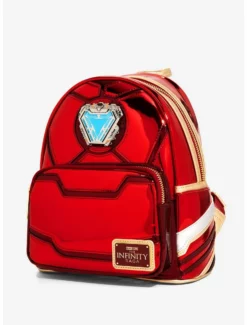 Backpacks Loungefly Marvel The Infinity Saga Iron Man 15th Anniversary Mini Backpack -BoxLunch Shop 19840475 av1