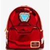Backpacks Loungefly Marvel The Infinity Saga Iron Man 15th Anniversary Mini Backpack