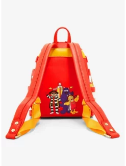 Backpacks Loungefly McDonald’s Ronald McDonald Outfit Mini Backpack -BoxLunch Shop 19840477 av2