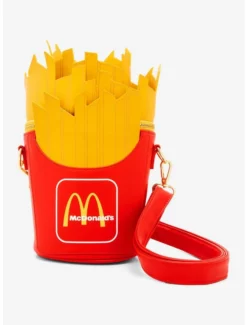Matching Sets Loungefly McDonald’s Fries Figure Crossbody Bag