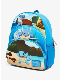 Backpacks Loungefly Pokémon Squirtle Evolutions Mini Backpack -BoxLunch Shop 19840489 av2