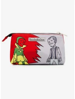 Cosmetic Bags Marvel WandaVision Retro Vision & Wanda Pencil Case - BoxLunch Exclusive