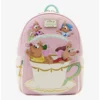 Backpacks Loungefly Disney Cinderella Teacup Mice Mini Backpack