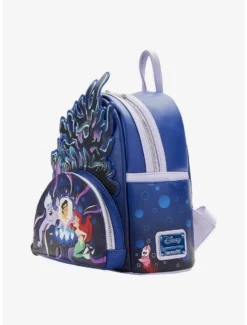 Backpacks Loungefly Disney The Little Mermaid Ursula’s Lair Glow-in-the-Dark Mini Backpack -BoxLunch Shop 19914145 av3