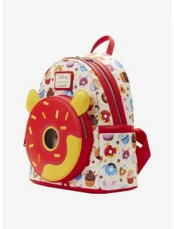 Backpacks Loungefly Disney Winnie The Pooh Donuts Allover Print Mini Backpack -BoxLunch Shop 19914155 av2