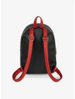 Backpacks Bugatti Rolling Stones Vegan Leather Mini Backpack Black -BoxLunch Shop 19958645 av3