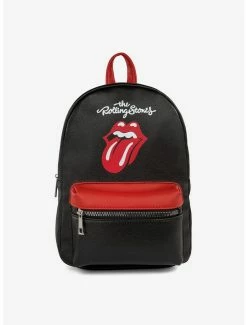 Backpacks Bugatti Rolling Stones Vegan Leather Mini Backpack Black