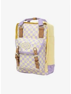 Backpacks Doughnut Macaroon Kaleido Buttery Checkered Backpack -BoxLunch Shop 20502750 av2