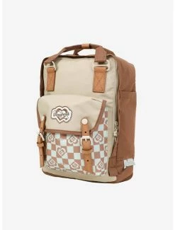 Backpacks Doughnut Macaroon Kaleido Mushroom Checkered Backpack -BoxLunch Shop 20502752 av2