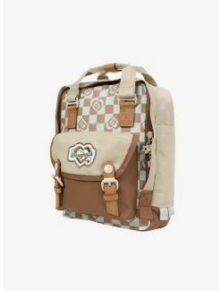 Backpacks Doughnut Macaroon Mini Kaleido Mushroom Checkered Mini Backpack -BoxLunch Shop 20502766 av2