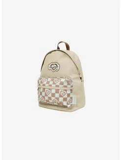 Backpacks Doughnut Plus One Mini Kaleido Mushroom Checkered Mini Backpack -BoxLunch Shop 20502776 av2