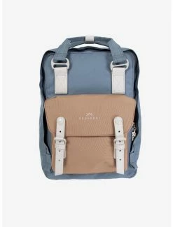 Backpacks Doughnut Macaroon Monet Dusty Blue X Mushroom Backpack